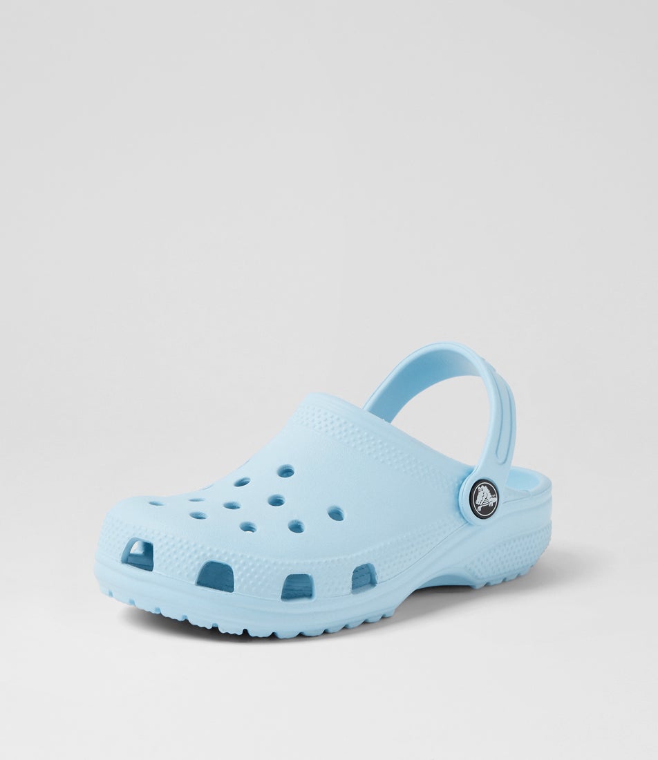 Classic Clog Junior Blue Calcite Croslite Sandals