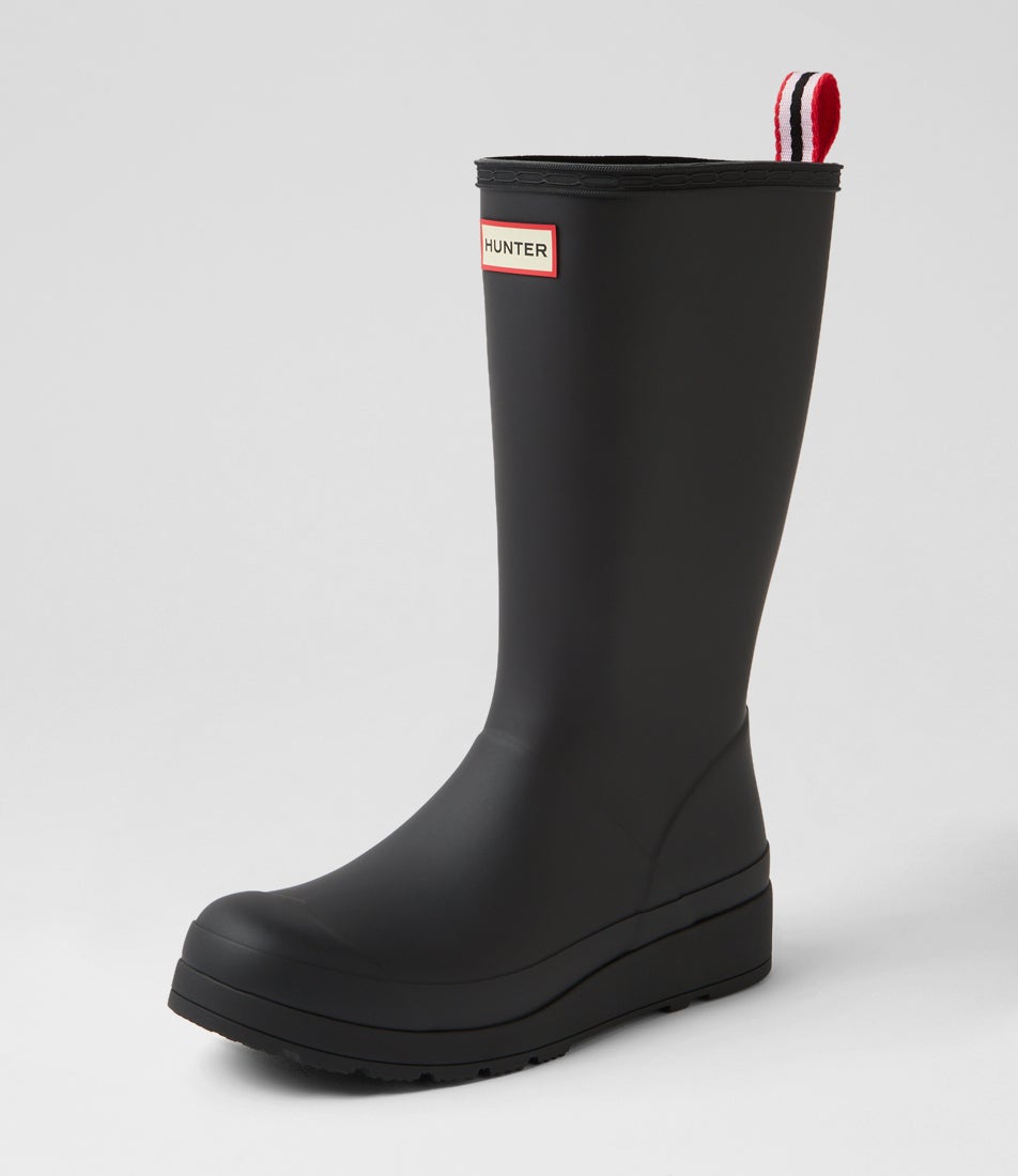 Play Tall Black Knee High Boots