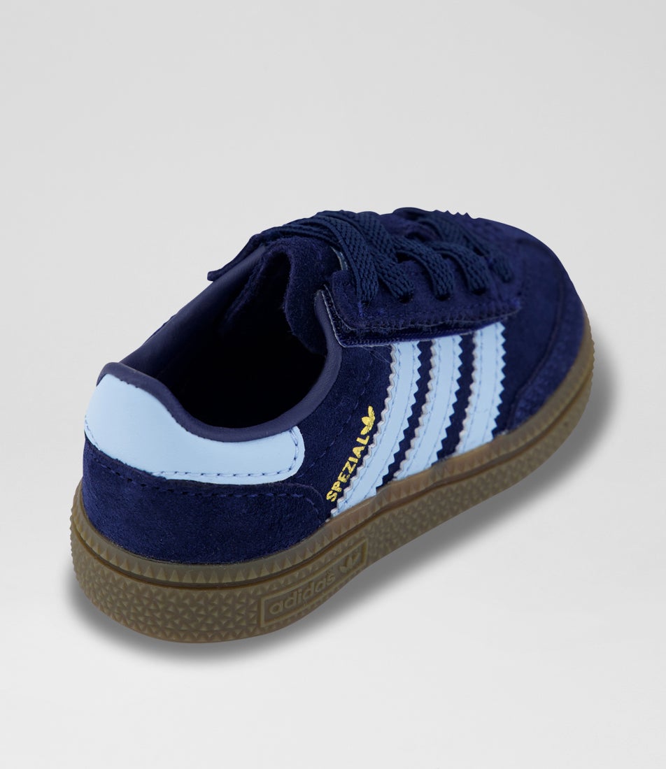 Handball Spezial Toddler Navy Sky Blue Suede Sneakers