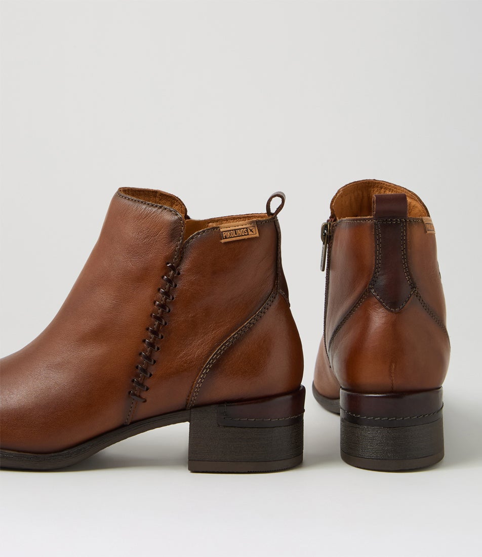 Malaga 50 Cuero Leather Ankle Boots