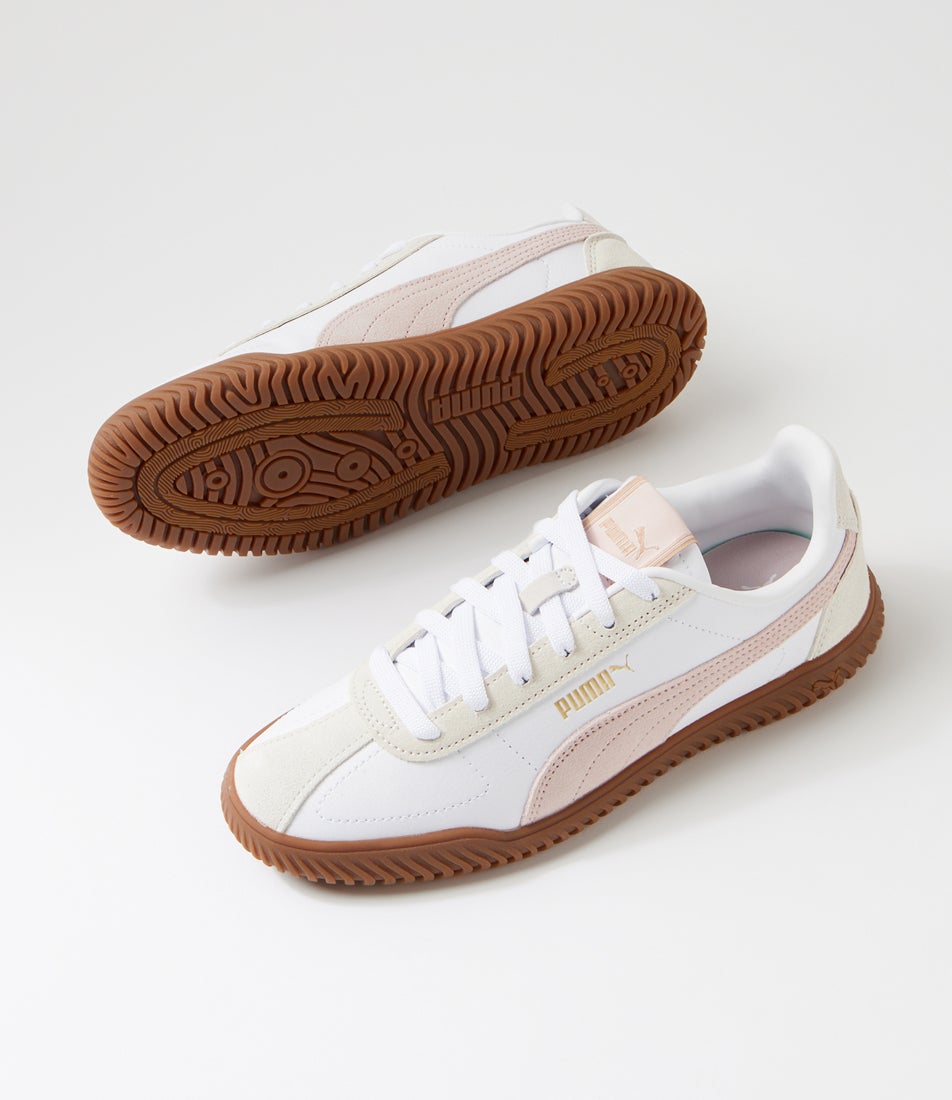 Club Kayzer Og W White Mauve Grey Fabric Sneakers