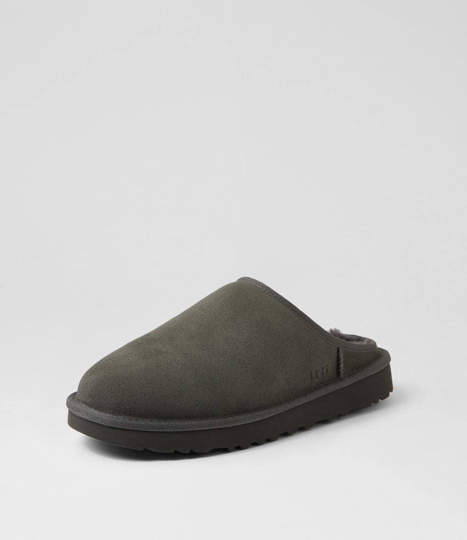 Classic Slip Magnolia Leaf Suede Slippers Classic Slip Magnolia Leaf Suede Slippers
