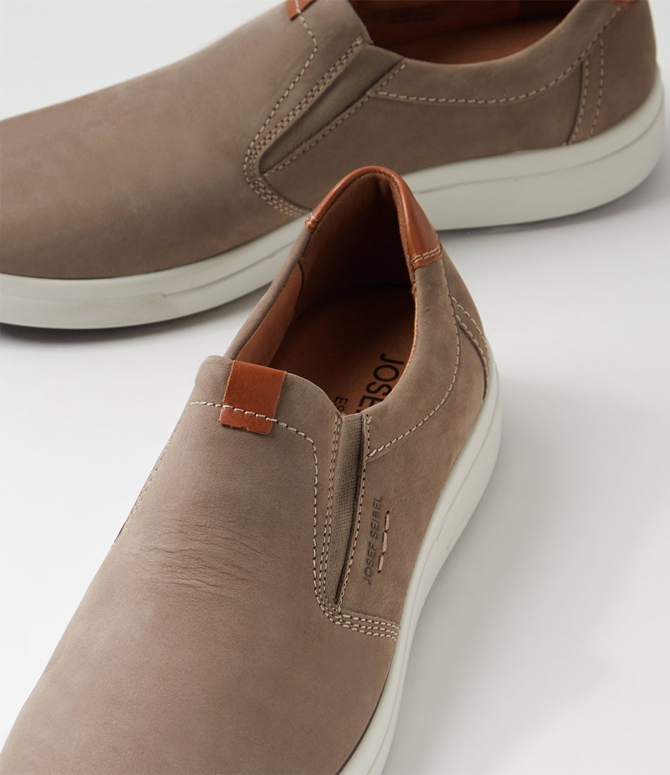 Maddox 06 Taupe Kombi Nubuck Sneakers