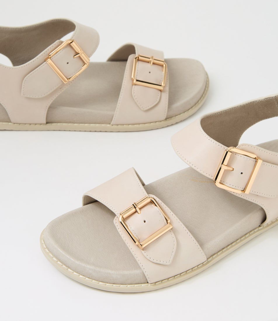Hastice W Almond Leather Sandals