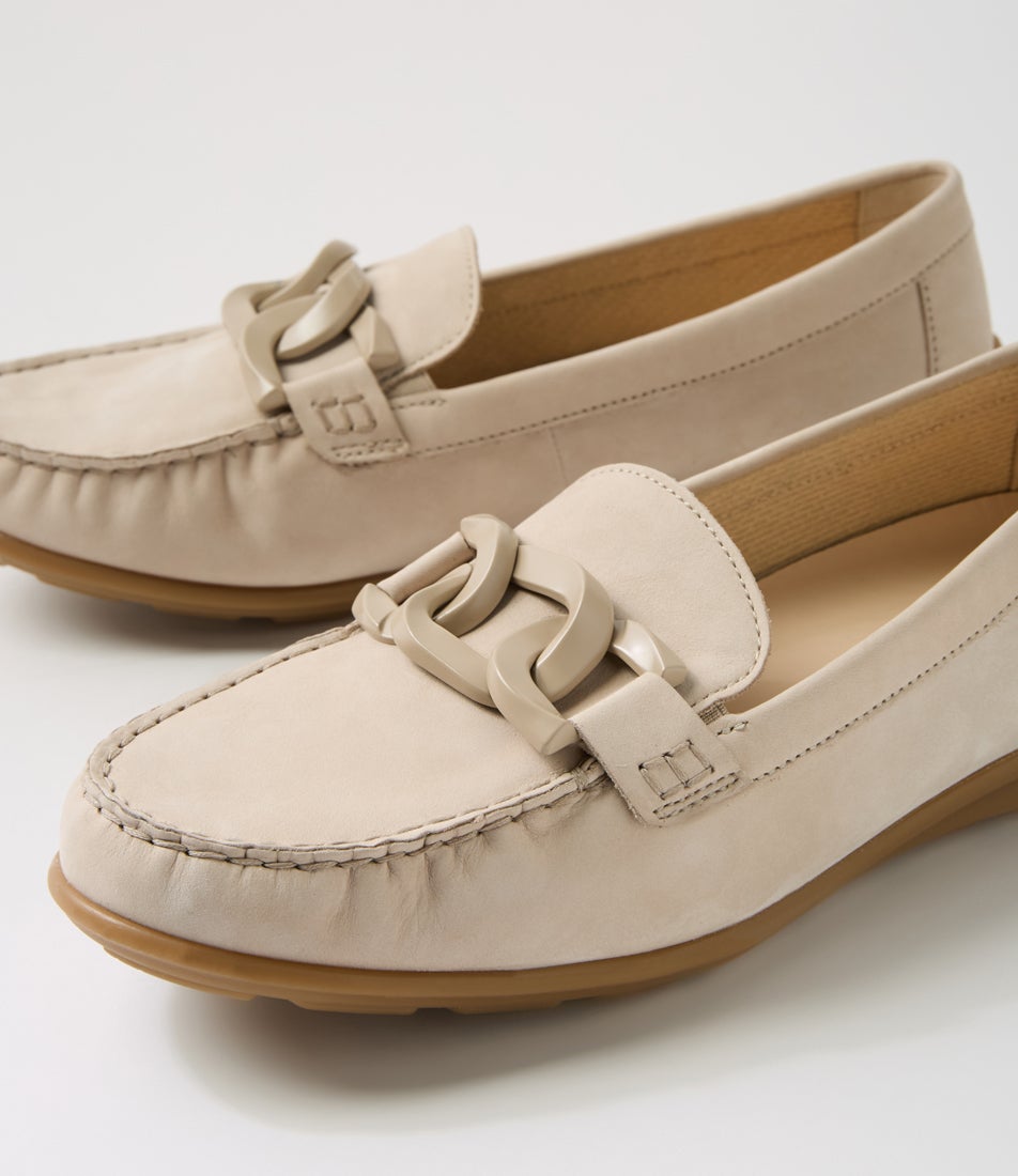Orla Puder Nubuck Ballet Flats