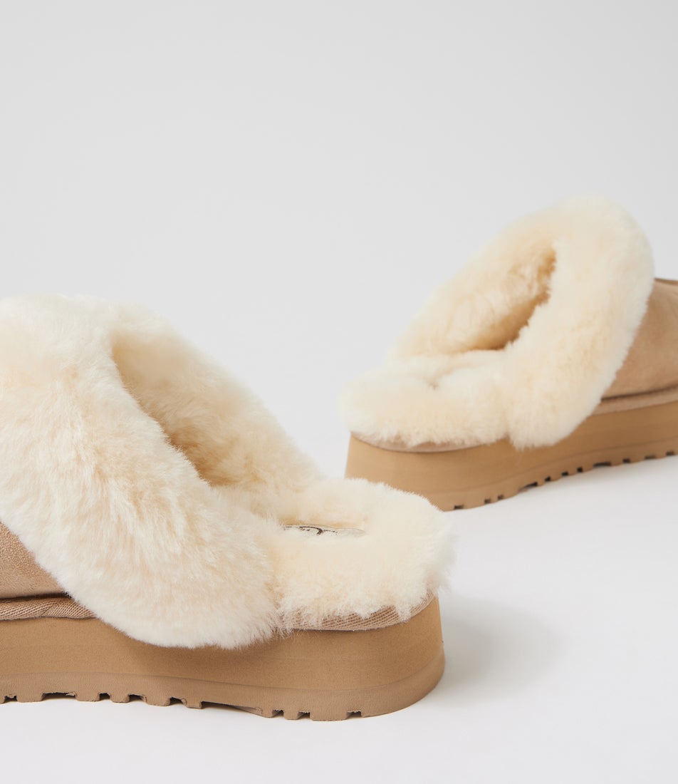 Disquette Sand Suede Slippers Disquette Sand Suede Slippers