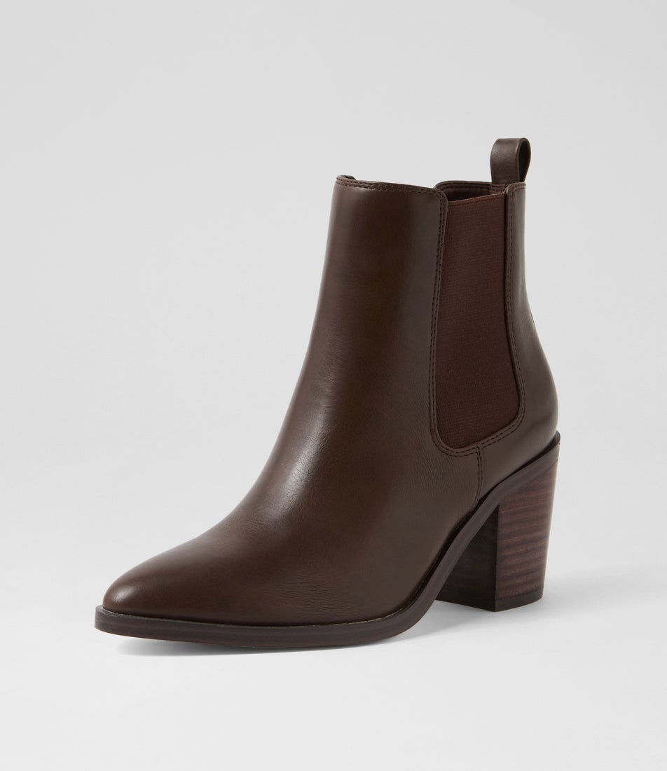 Bellina Choc Ankle Boots