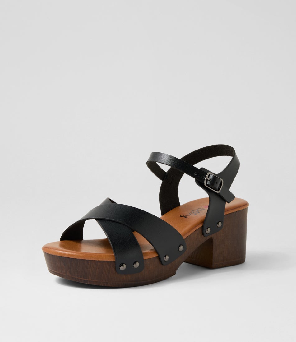 Frossie Black Sandals Frossie Black Sandals