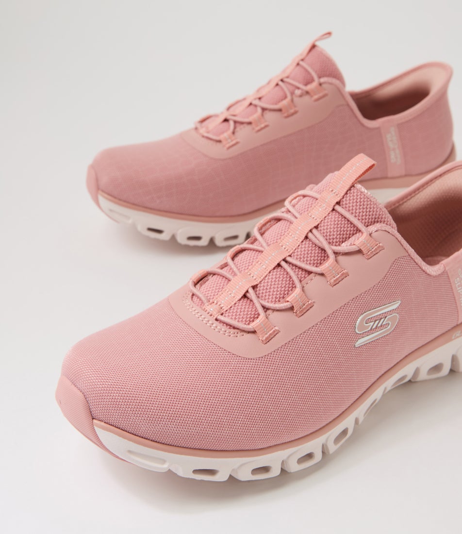 Glide Rose Mesh Sneakers