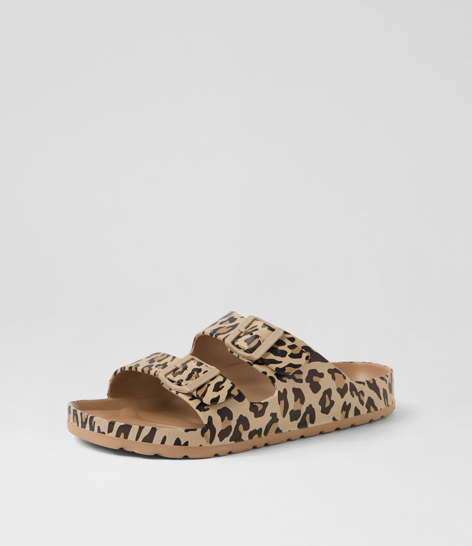 Poolside S Leopard Eva Sandals