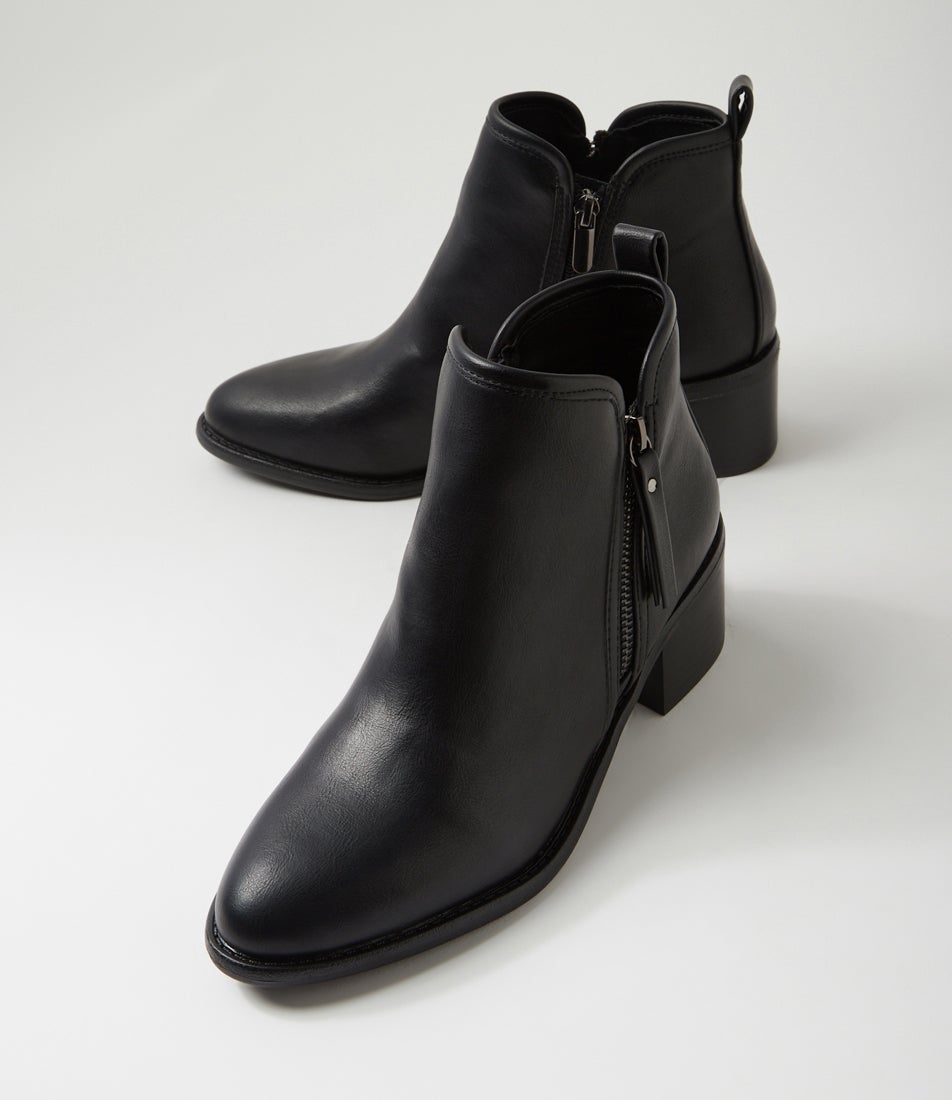Gishal Black Ankle Boots