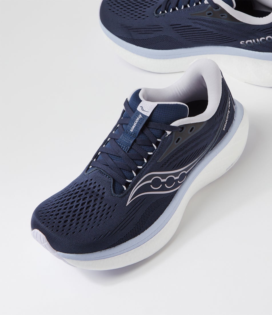 Ride 18 W Navy Aster Fabric Sneakers