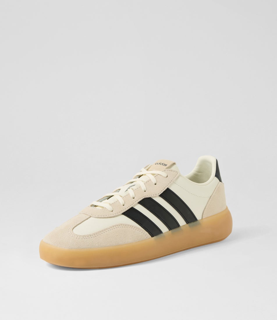 Barreda Decode Lux M Off White Core Black Gum Fabric Sneakers