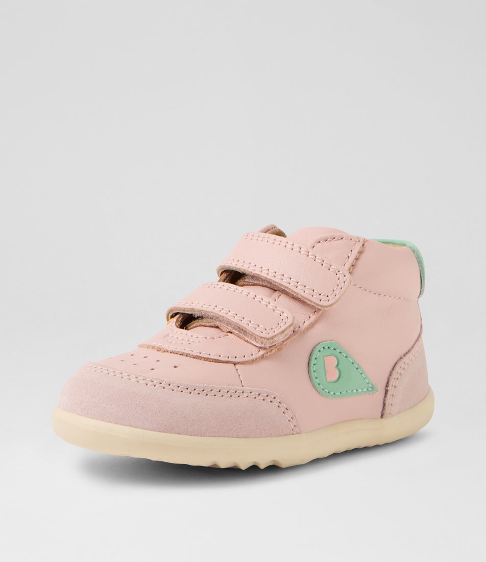 Su Champ High Infant Ballet Pink Hemlock Leather Ankle Boots