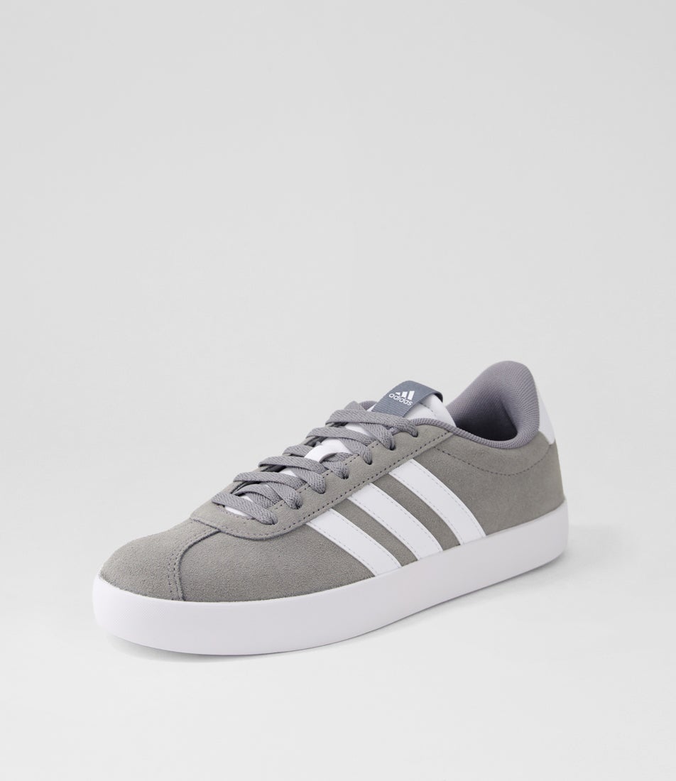 Vl Court 3 M Grey White Sneakers