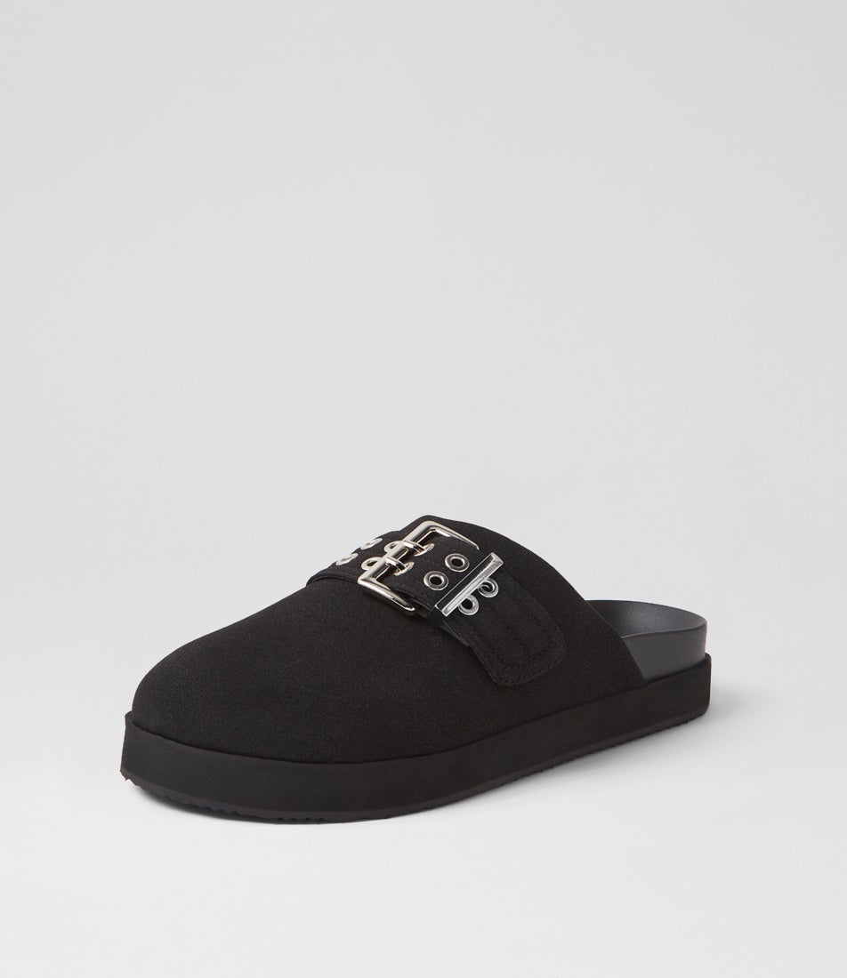 Mason Black Mules