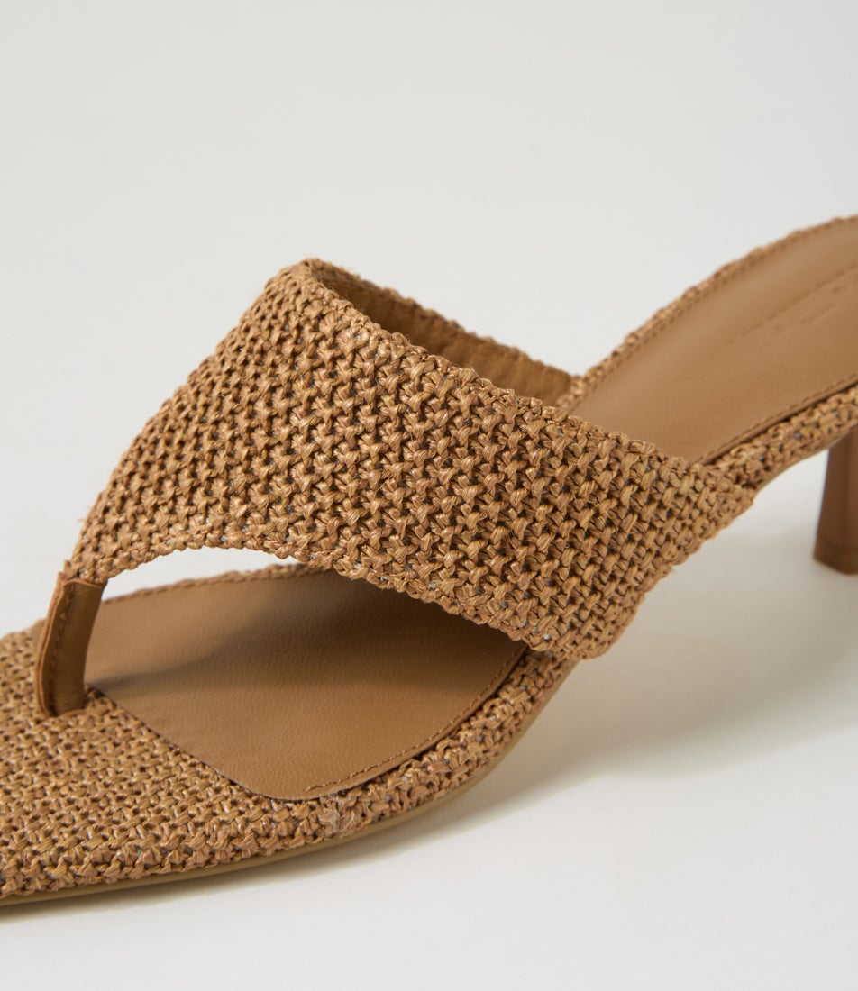 Torin Toffee Woven Sandals