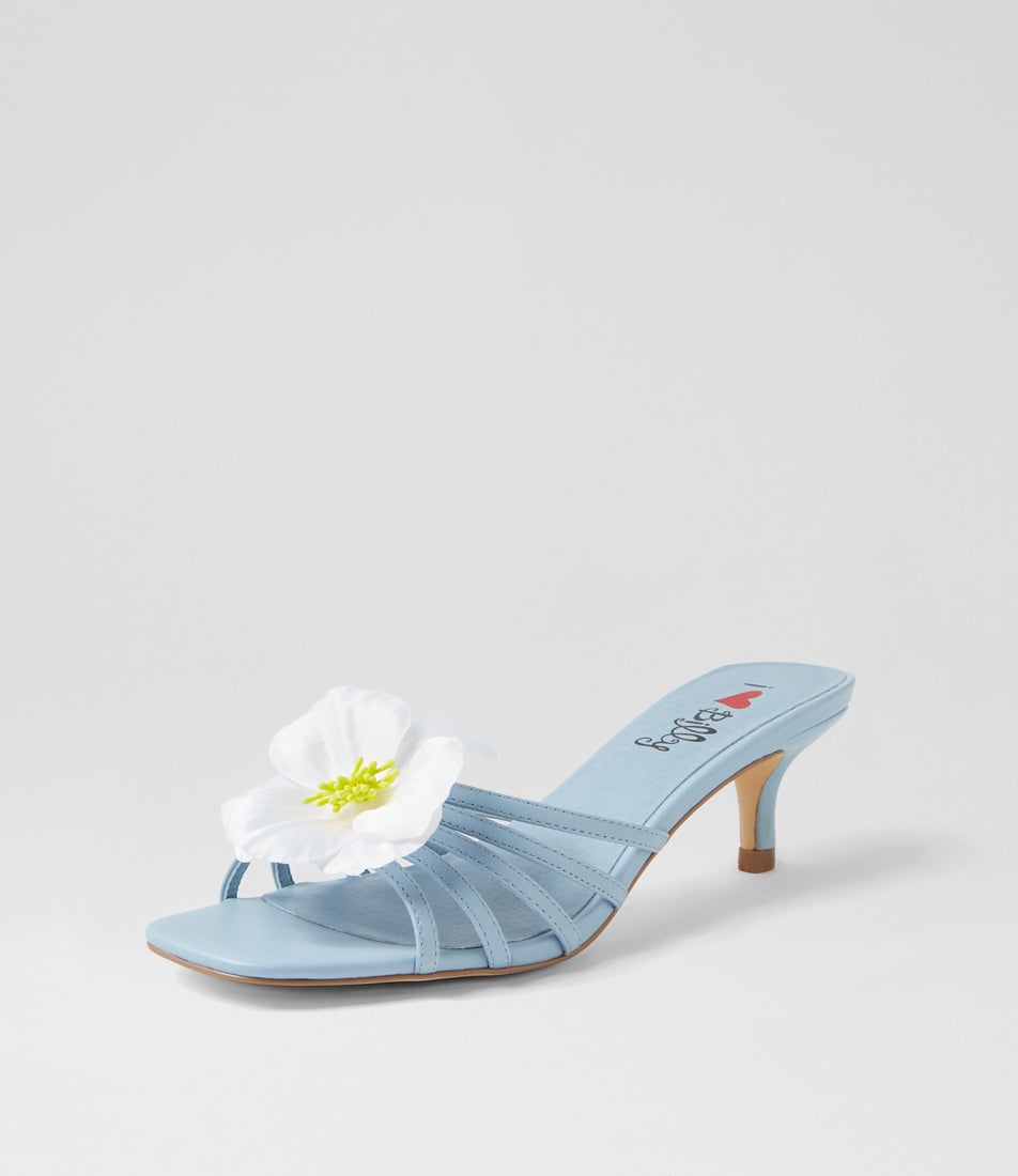 Sanikah Mid Blue Sandals Sanikah Mid Blue Sandals