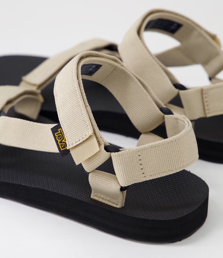 M Original Universal White Pepper Fabric Sandals