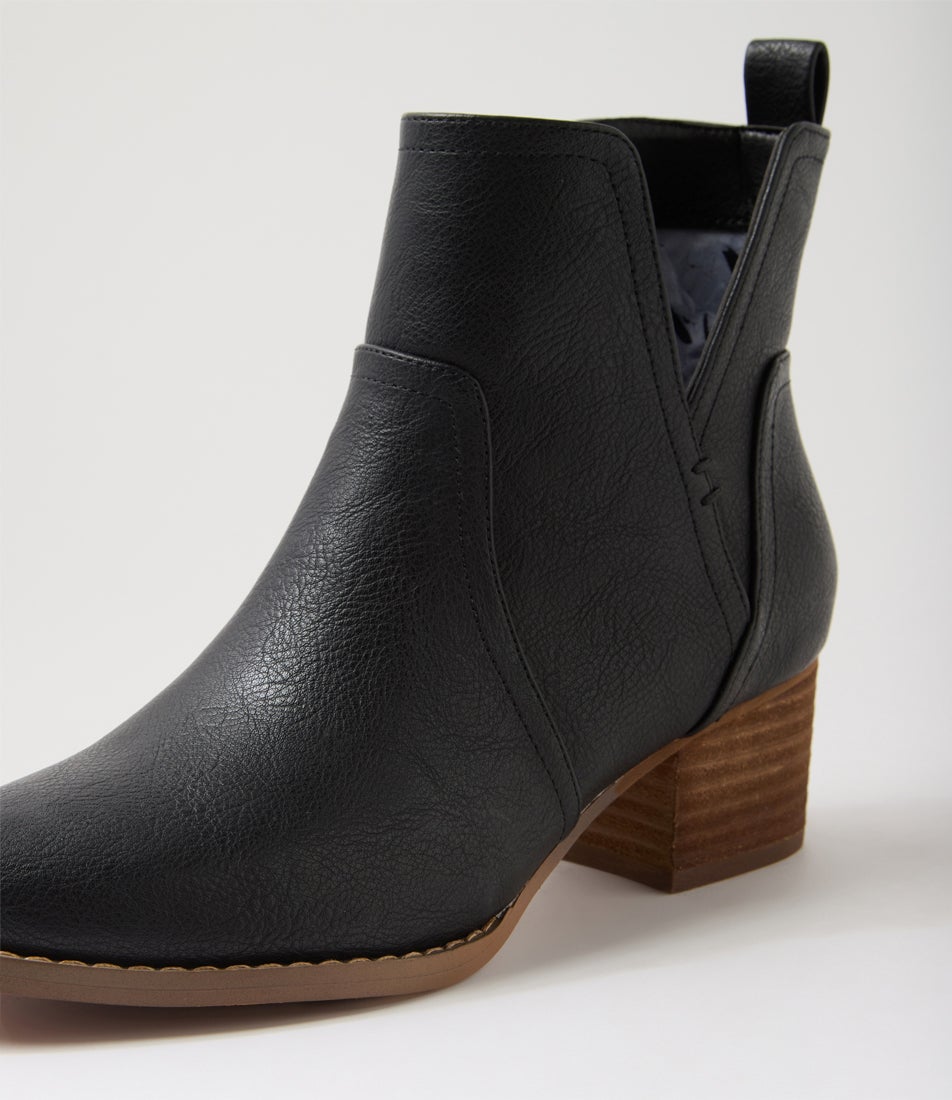 Leriko Black Ankle Boots
