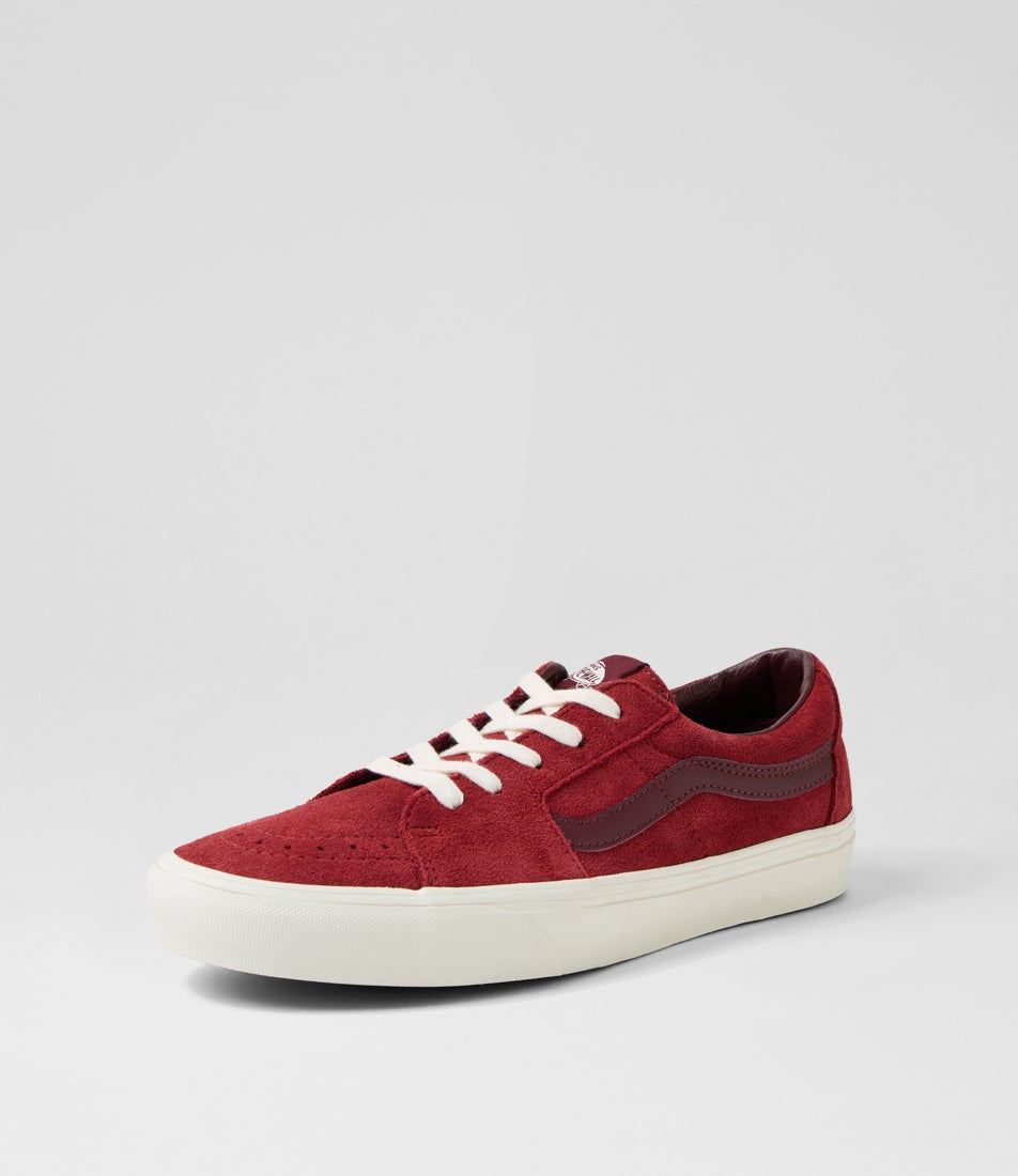 Sk8 Red Suede Leather Sneakers Sk8 Red Suede Leather Sneakers