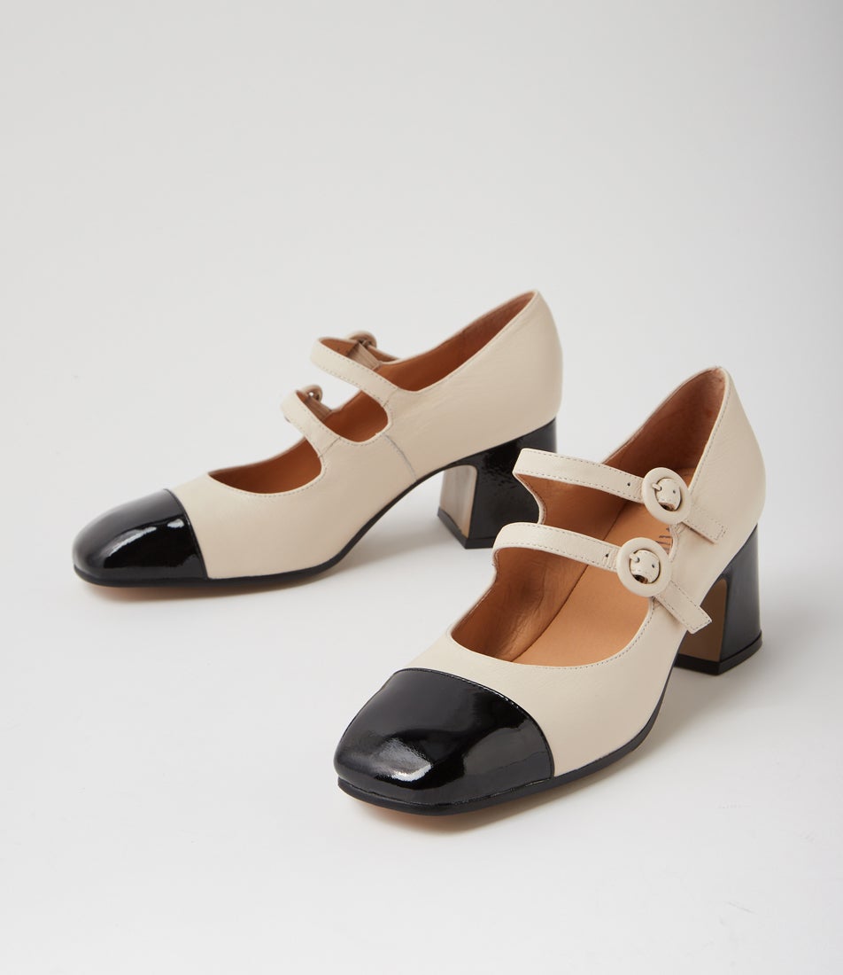 Kutesy Black Milk Patent Leather Mary Jane Heels