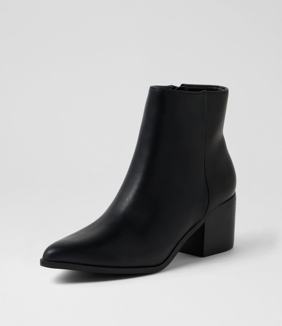 Fiona Black Ankle Boots