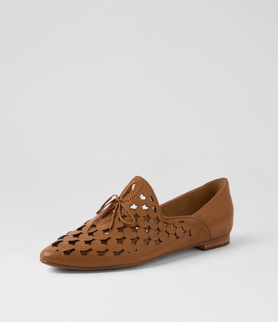 Sumi Dark Tan Leather Loafers Sumi Dark Tan Leather Loafers