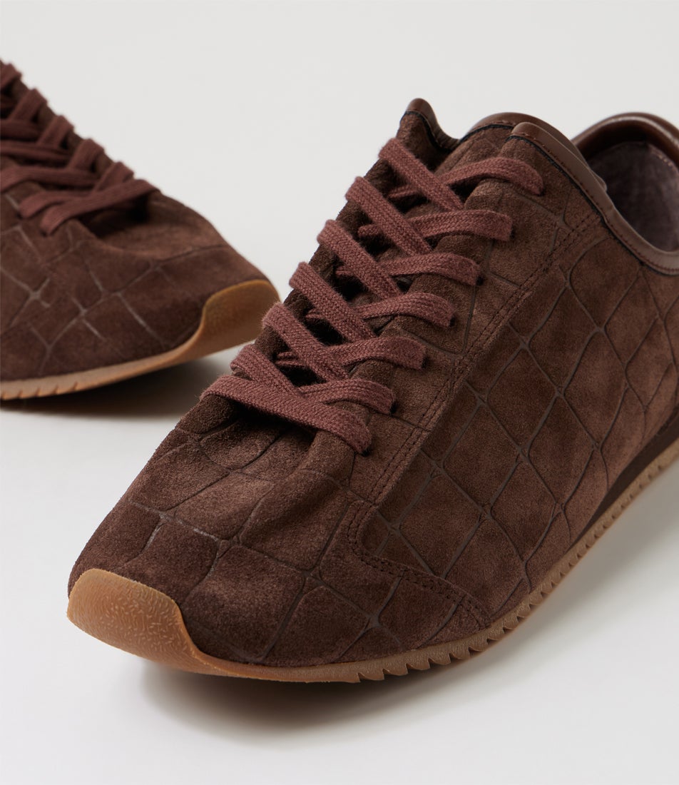 Haven Choc Suede Sneakers