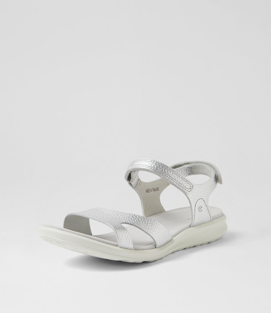 Cruise 2 Pure Silver Leather Sandals