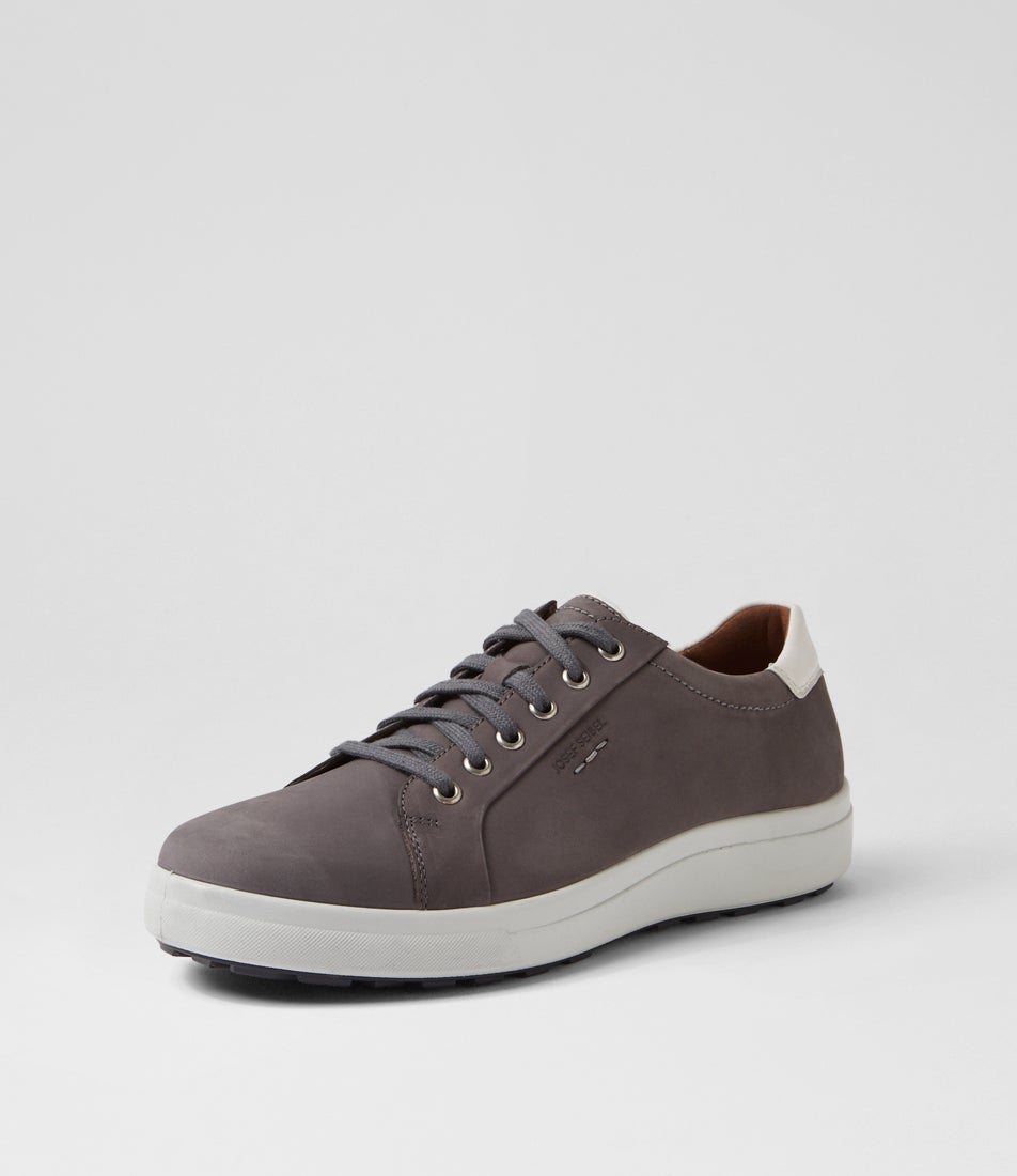 Maddox 05 Grau Kombi Nubuck Sneakers