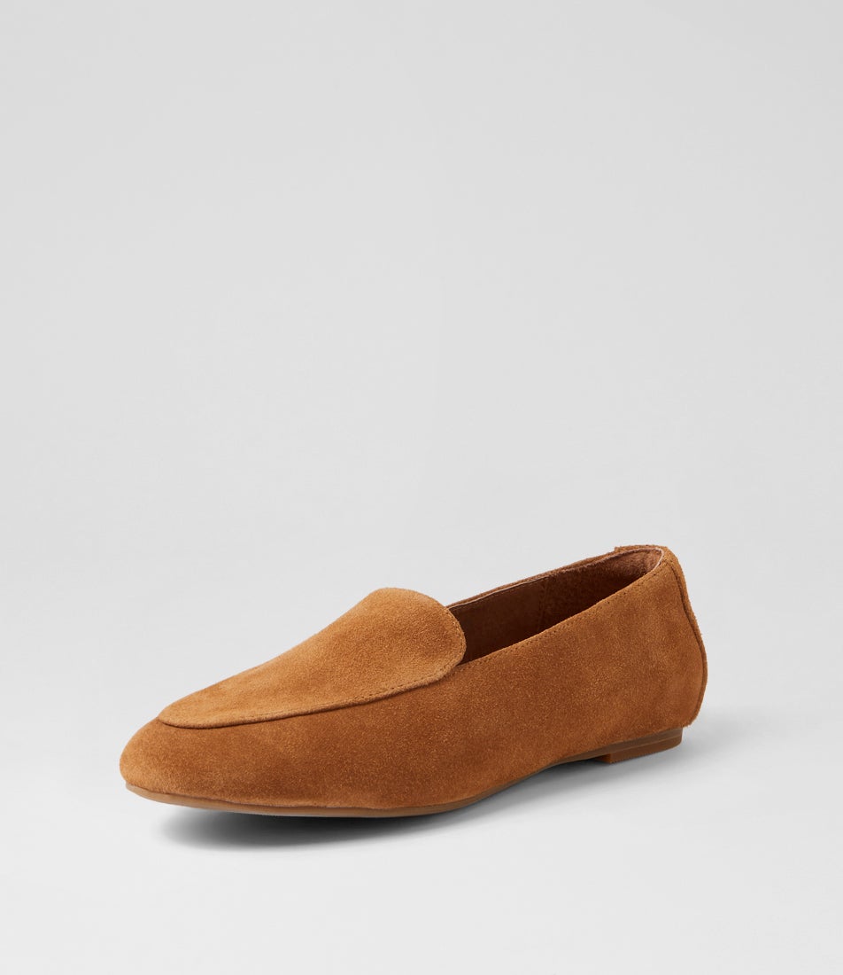 Drew Loafer Tan Suede Loafers
