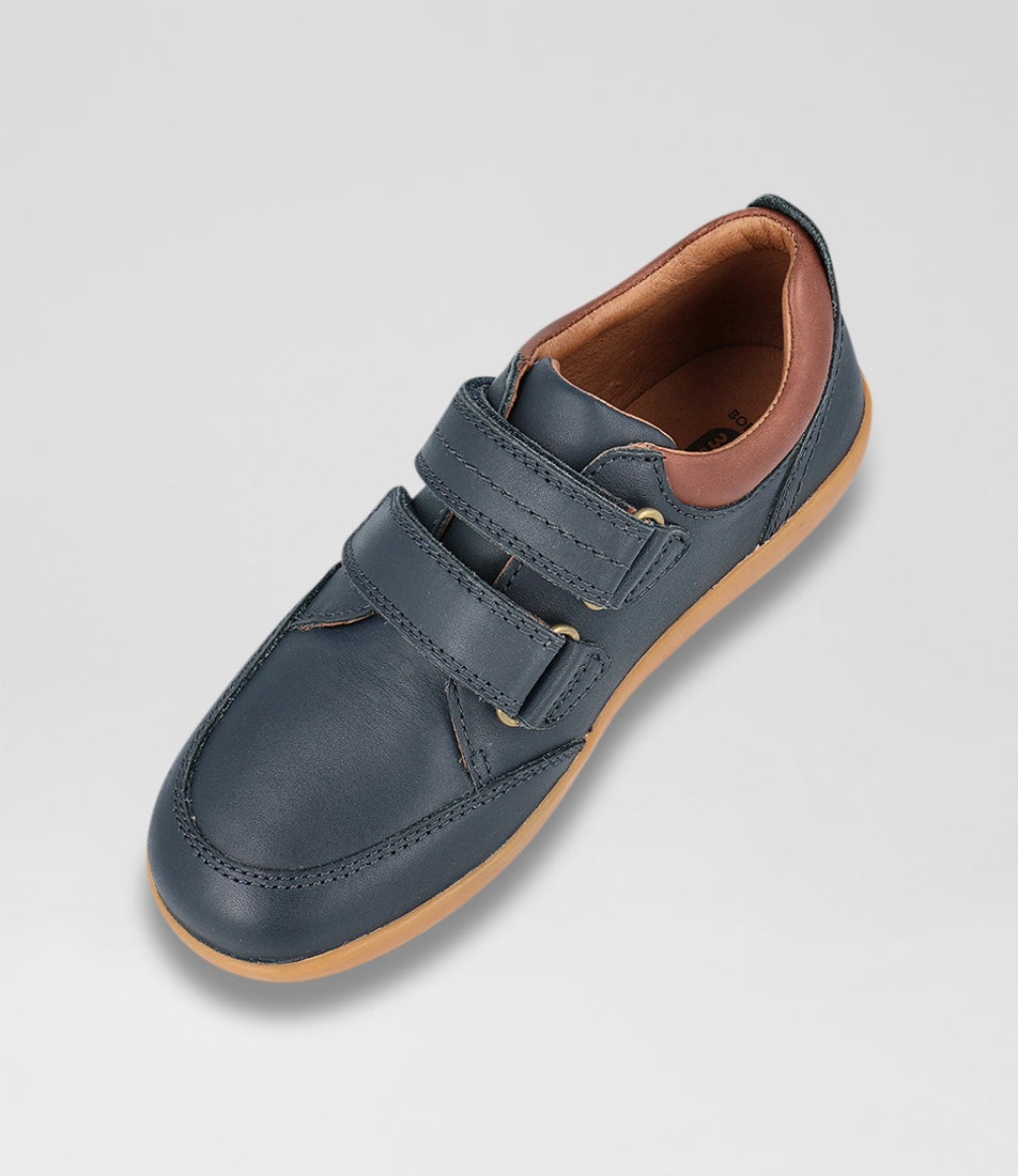 Kp Timber Low Junior Navy Leather Sneakers
