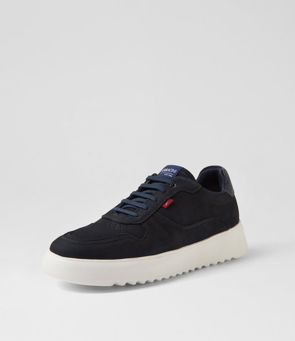 Quill Marine Leather Sneakers