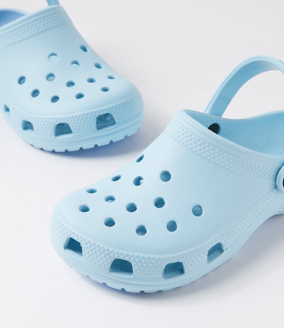 Classic Clog Junior Blue Calcite Croslite Sandals