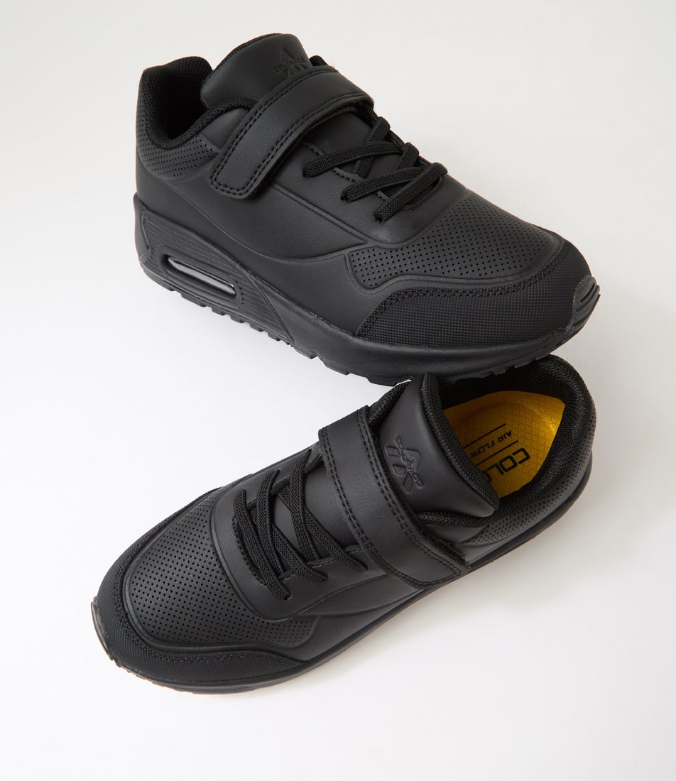 Molten2 Junior Adjustable Black Sneakers