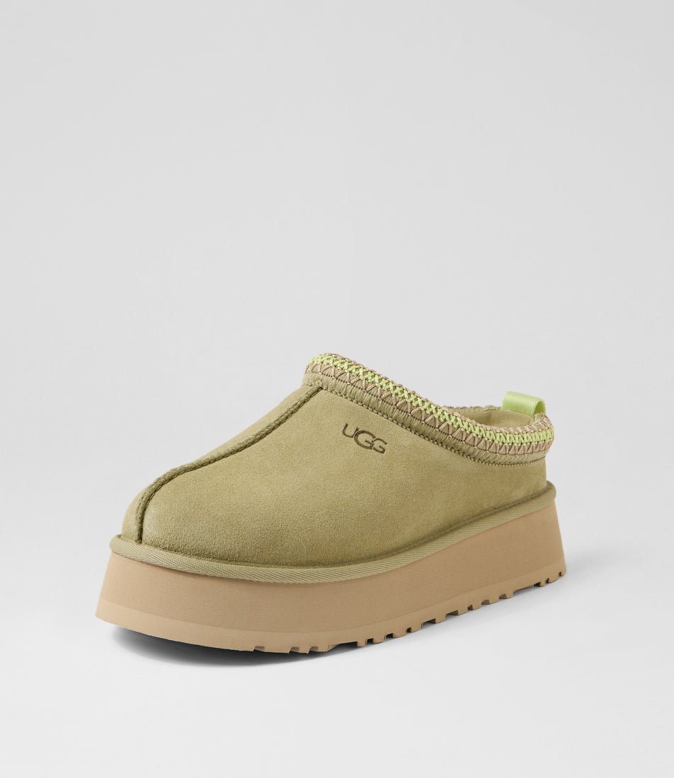 Tazz 2 Muted Brass Suede Slippers