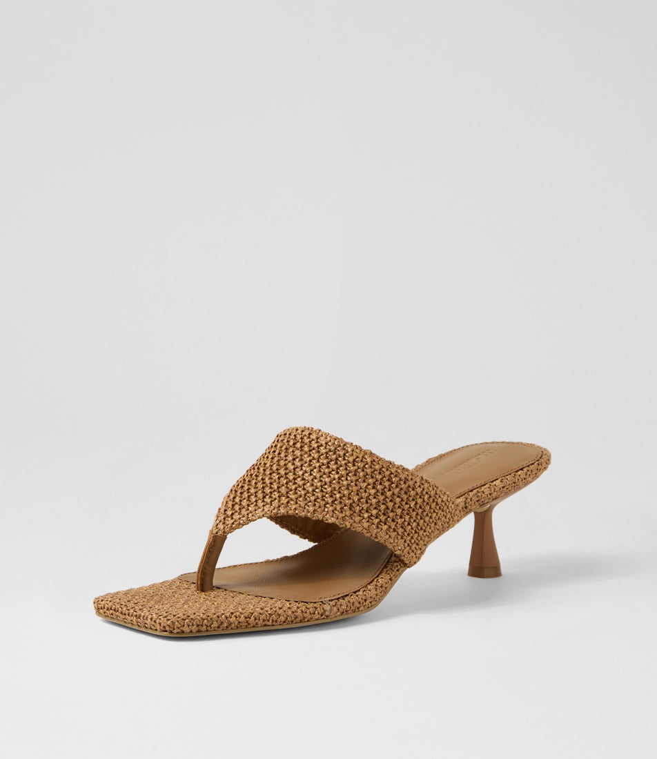 Torin Toffee Woven Sandals