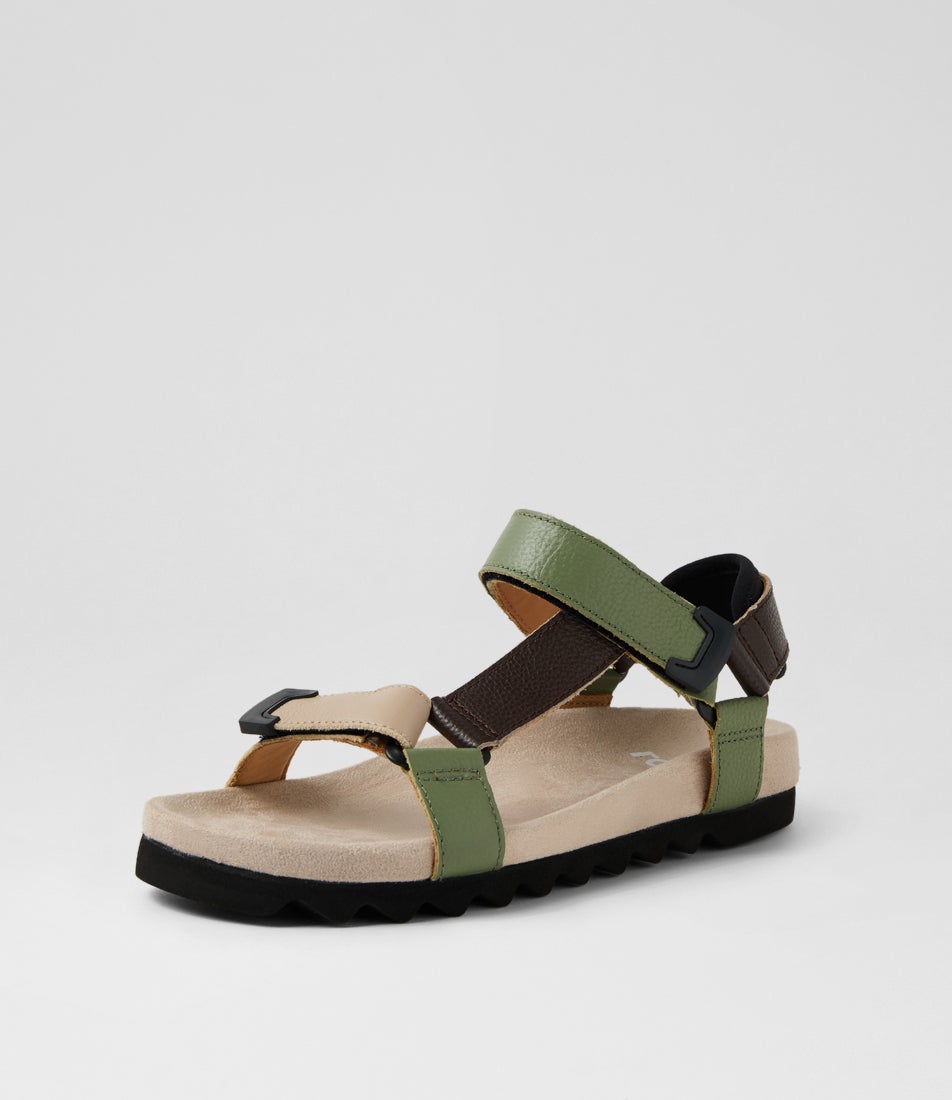 Sandal Tooth Wedge Trail Leather Sandals