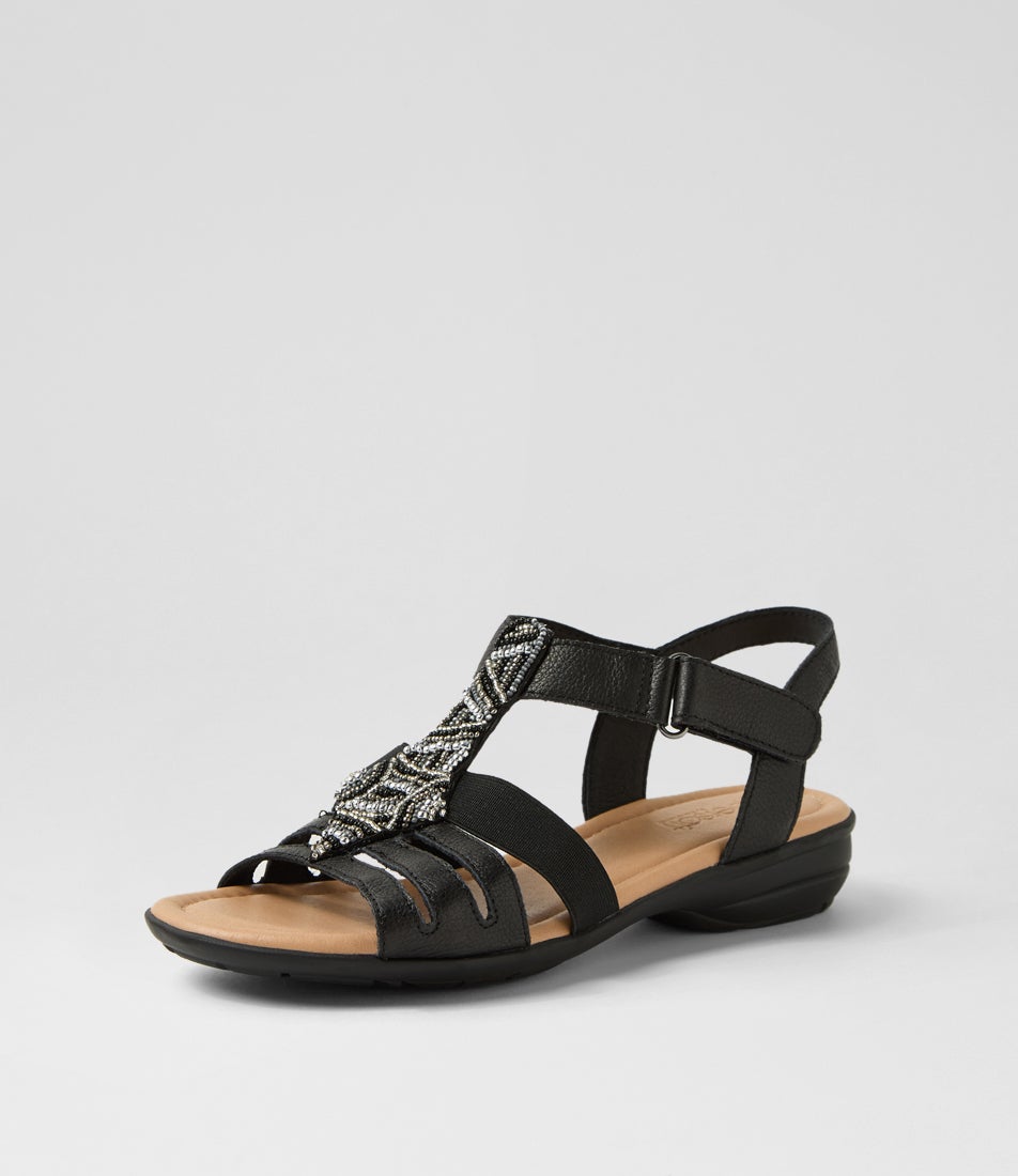 Brownyn Black Multi Sandals