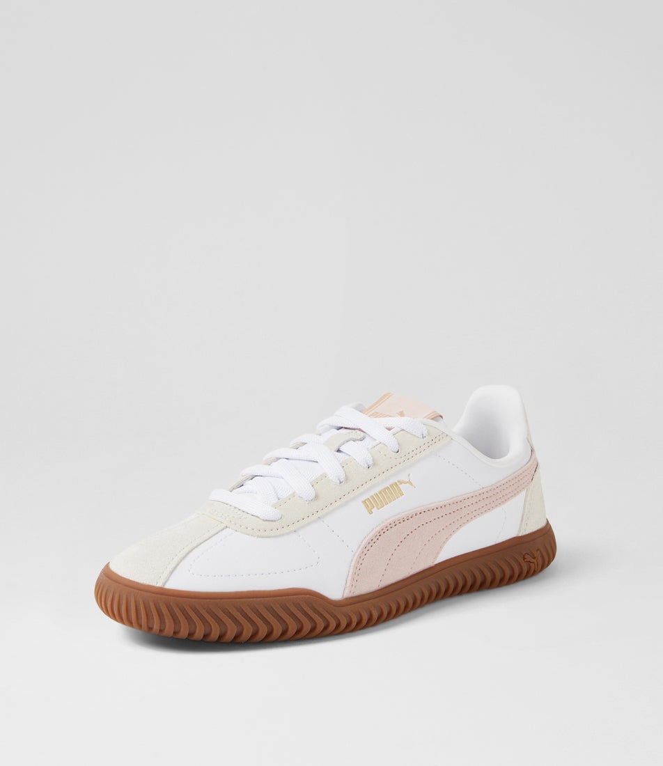 Club Kayzer Og W White Mauve Grey Fabric Sneakers