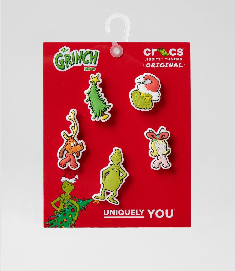 The Grinch Multi Croslite Jibbitz