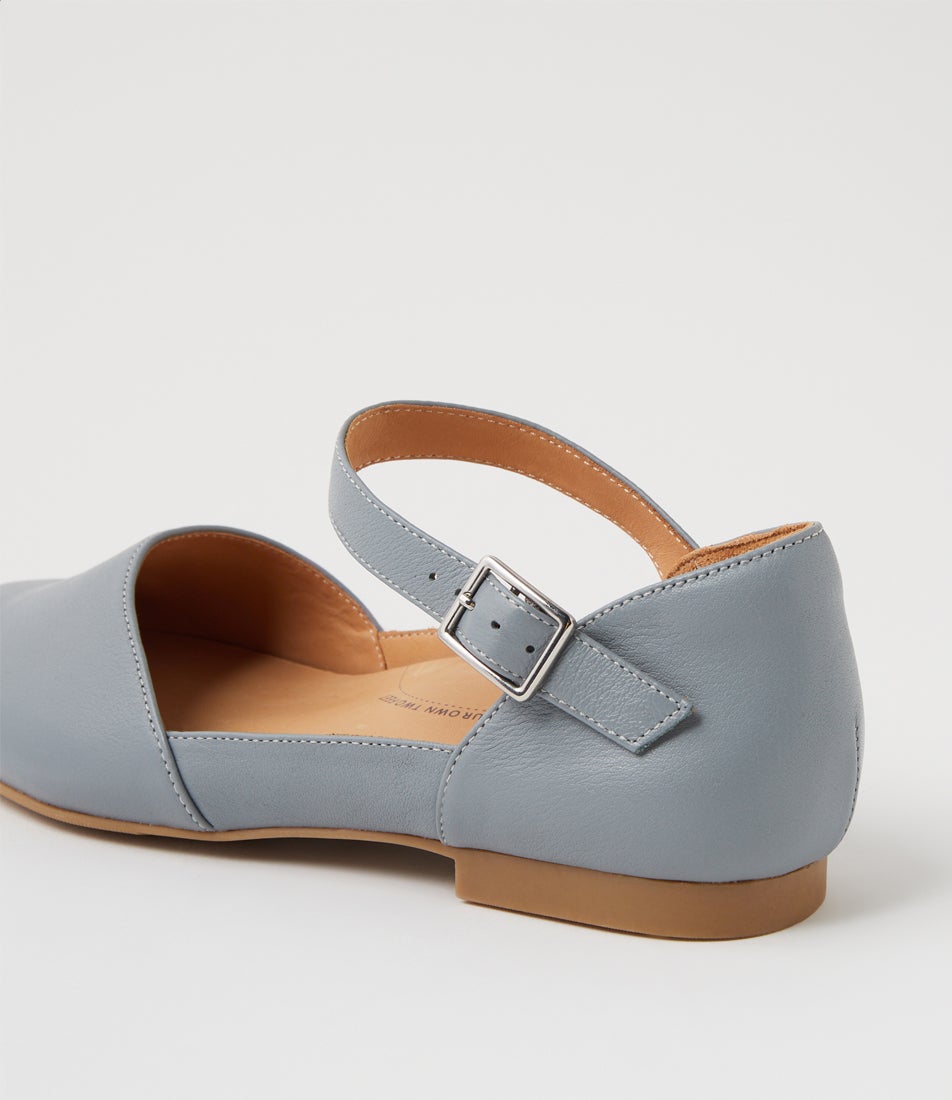 Cavalcade Xf Denim Leather Flat Shoes