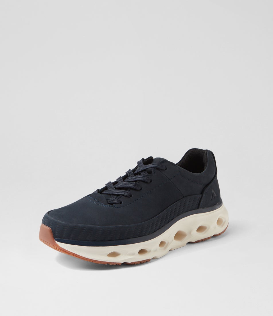 Floa Navy Nubuck Sneakers