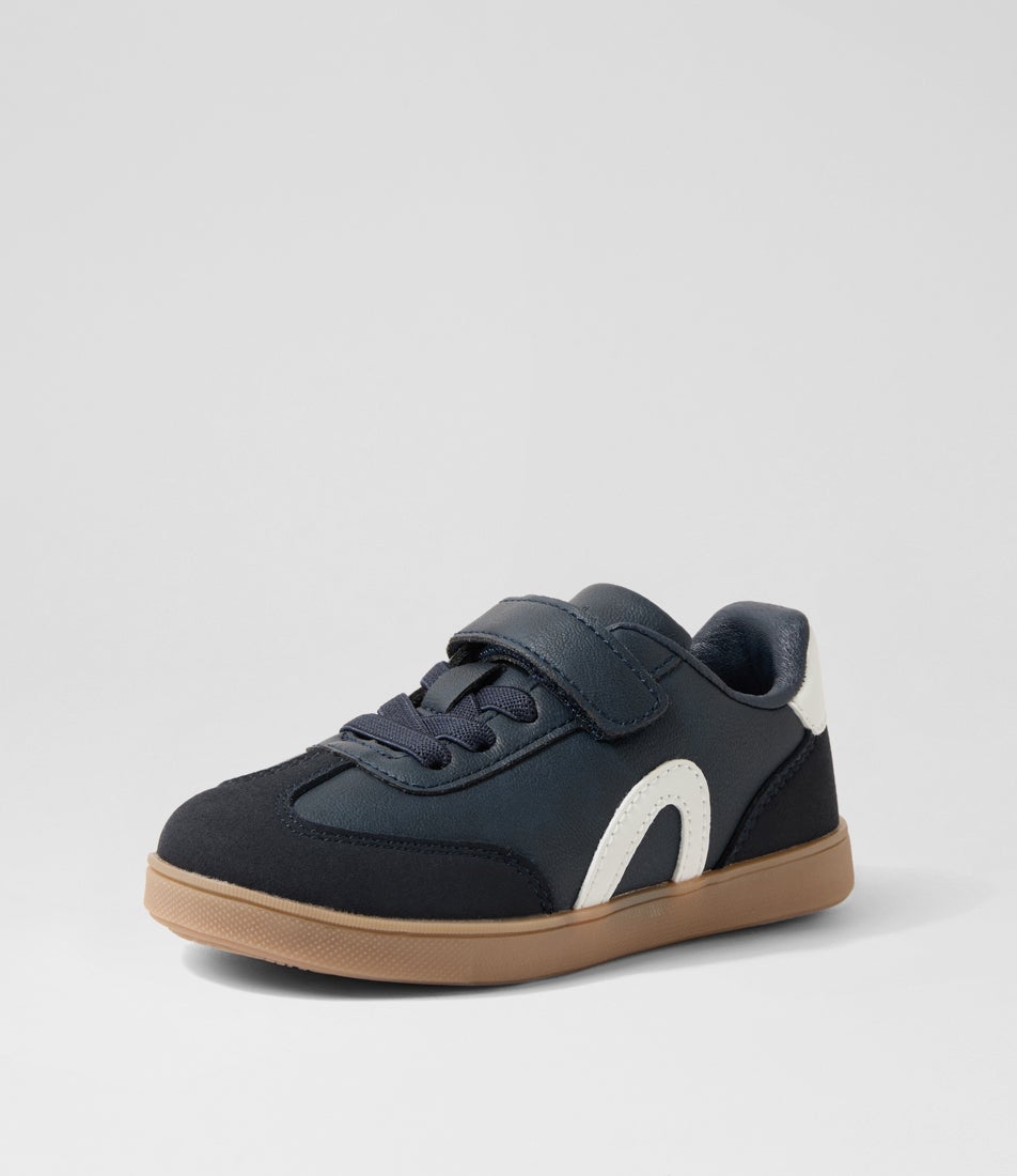 Jasper Toddler Navy Sneakers