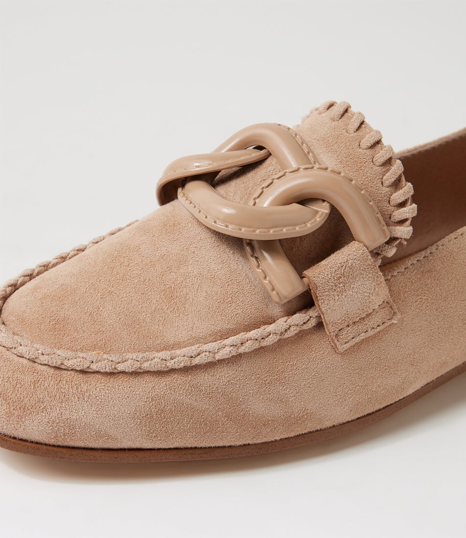 Ilkies Sandy Suede Flat Shoes
