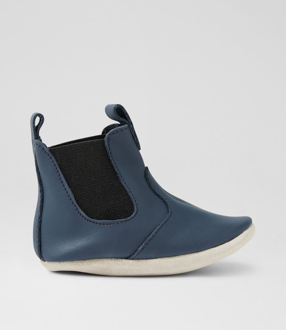 Ss Jodhpur Infant Navy Leather Ankle Boots