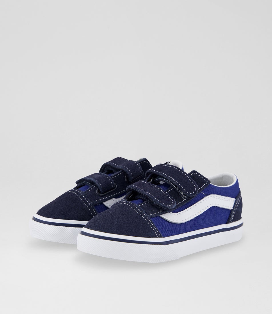 Old Skool Toddler Navy Suede Sneakers