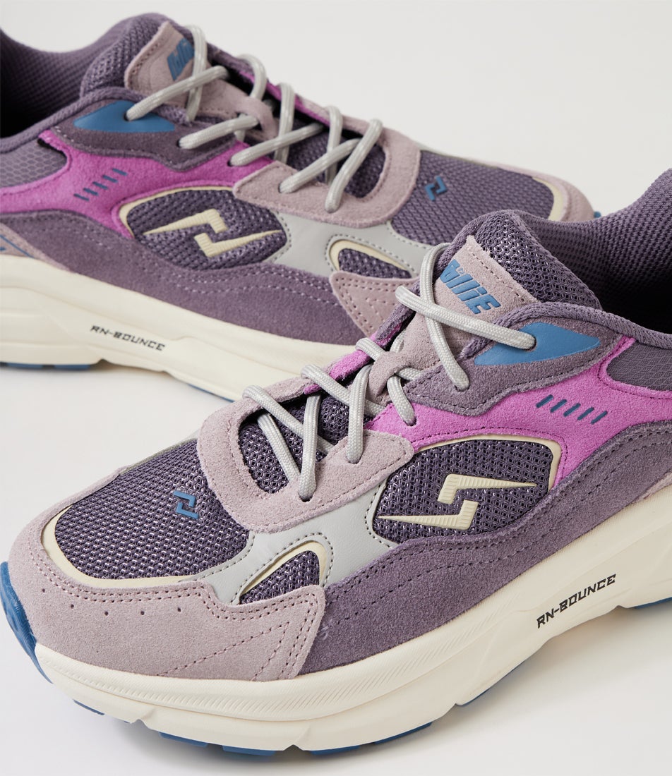 Tempest Purple Suede Sneakers