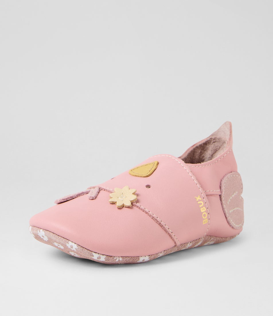 Ss Chickie Infant Blossom Leather Flat Shoes